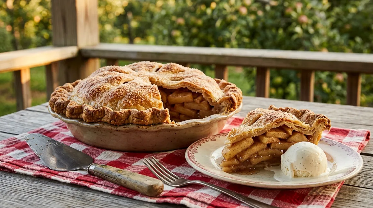 Classic American Apple Pie (Double Crust)