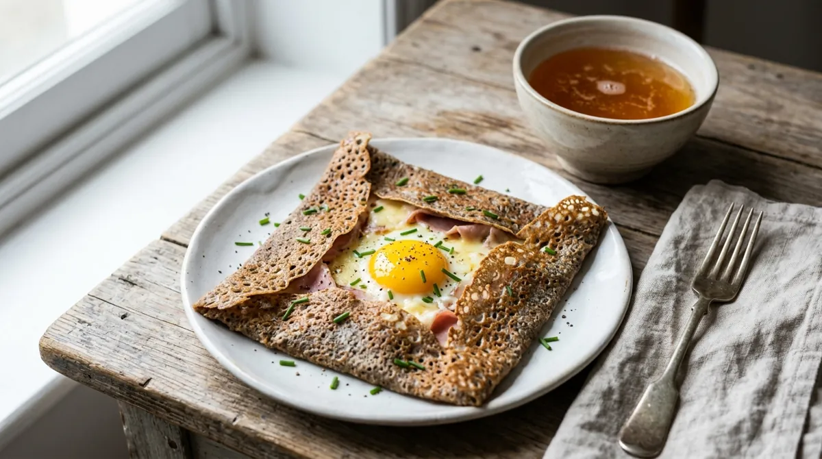 Breton Buckwheat Galette Complète