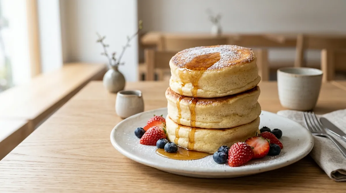 Japanese Soufflé Pancakes