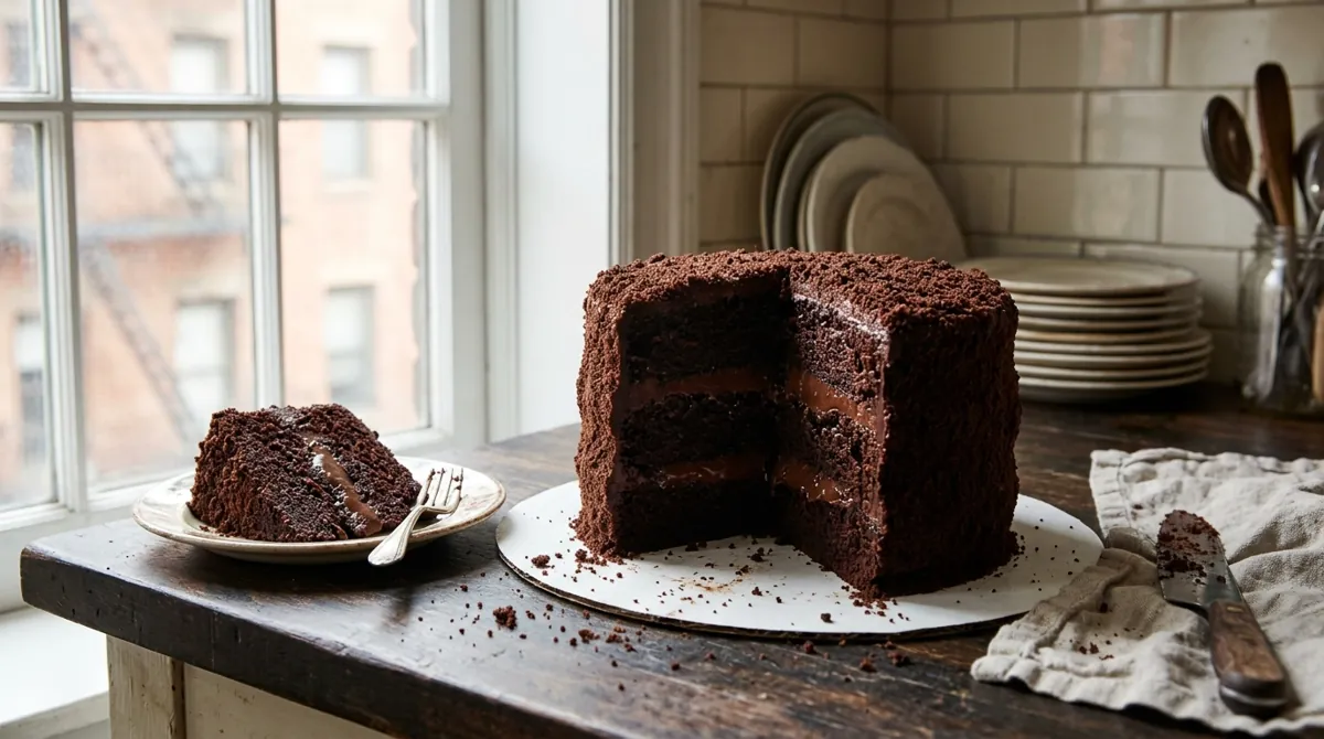 Brooklyn Blackout Cake (Inspired by Ebinger's, Not Official)
