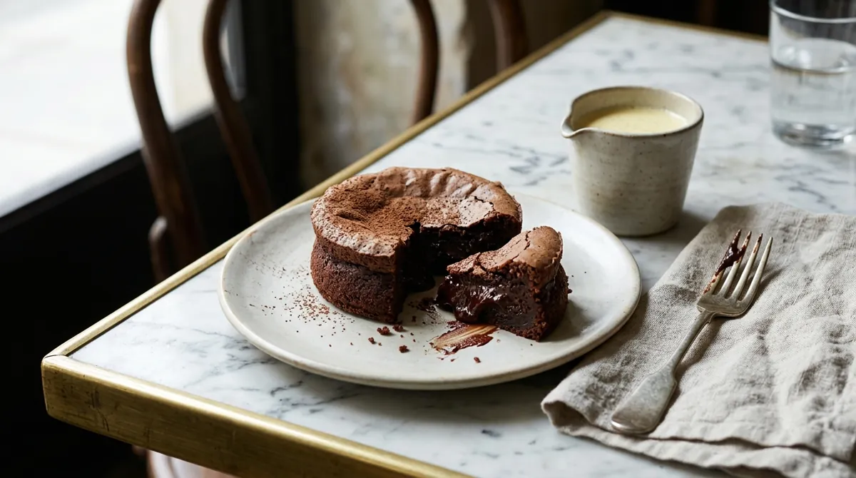 French Mi-Cuit Chocolate Cake (Pierre Hermé's Five-Ingredient Fondant)