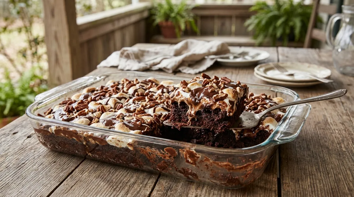 Mississippi Mud Cake