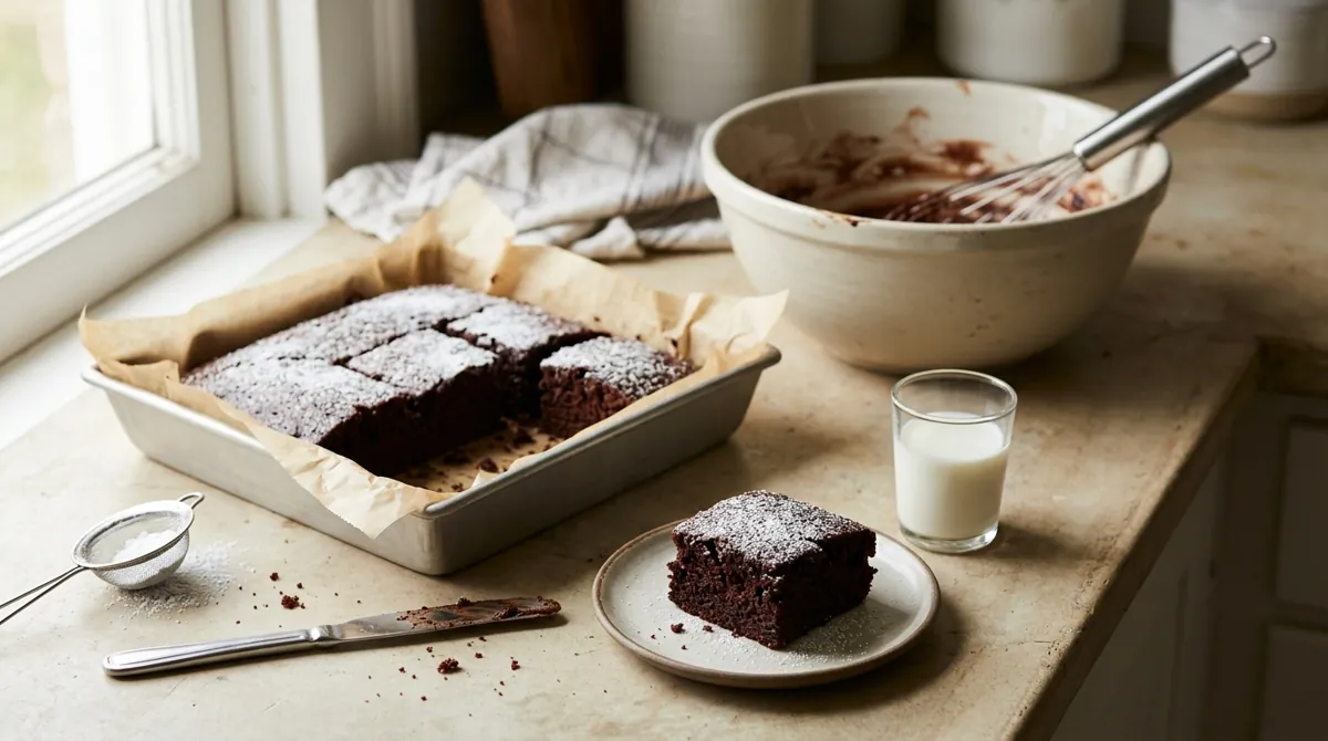 One-Bowl Chocolate Mayonnaise Cake (Weeknight)