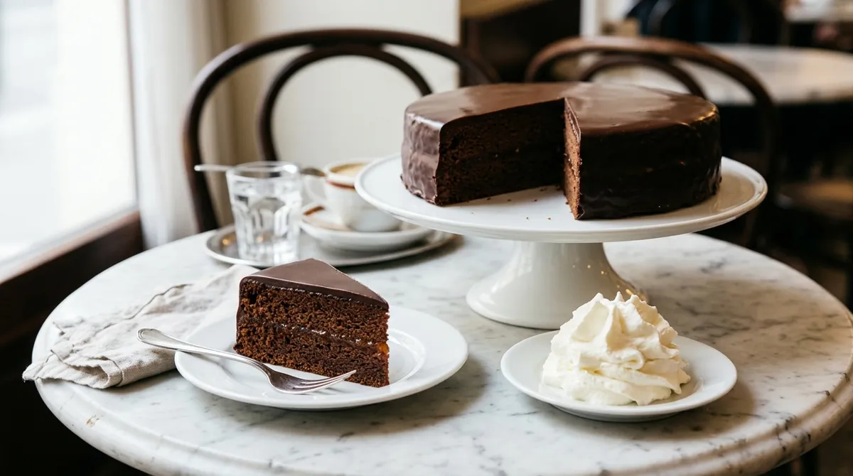 Sachertorte (Viennese Chocolate Apricot Torte)