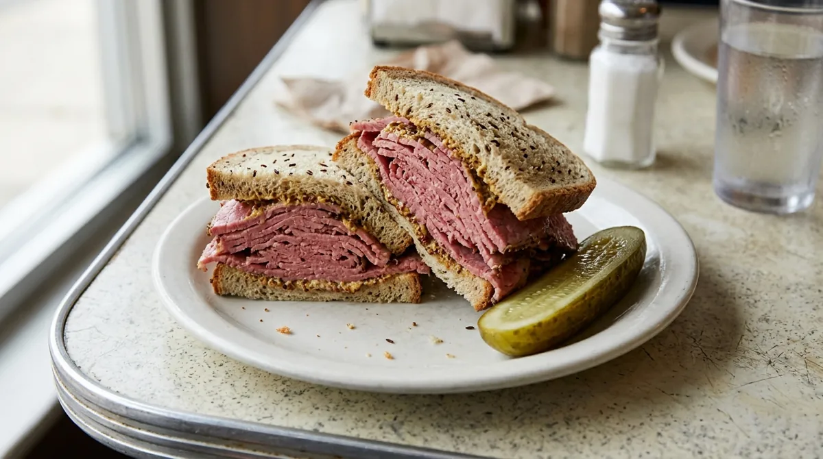 Homemade Deli Corned Beef on Rye