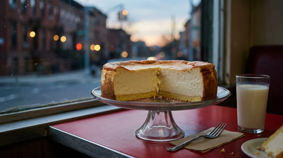 Brooklyn Sponge-Crust Cheesecake (Junior's Style)