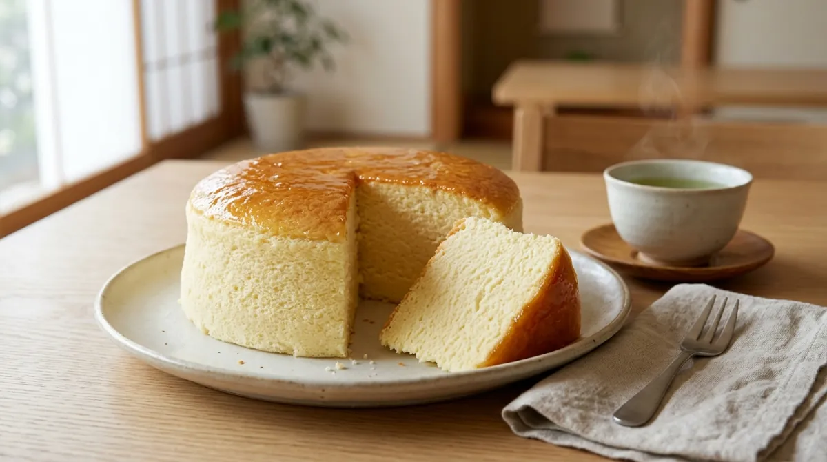 Japanese Soufflé Cheesecake (Cotton Cheesecake)
