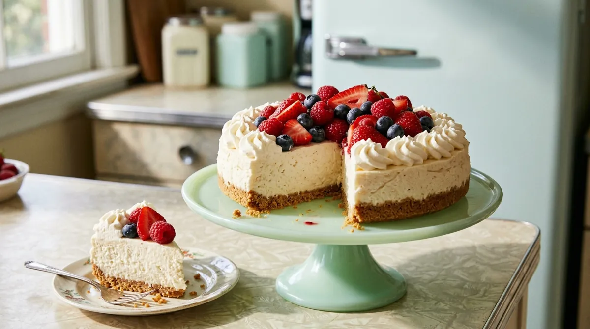 No-Bake Icebox Cheesecake