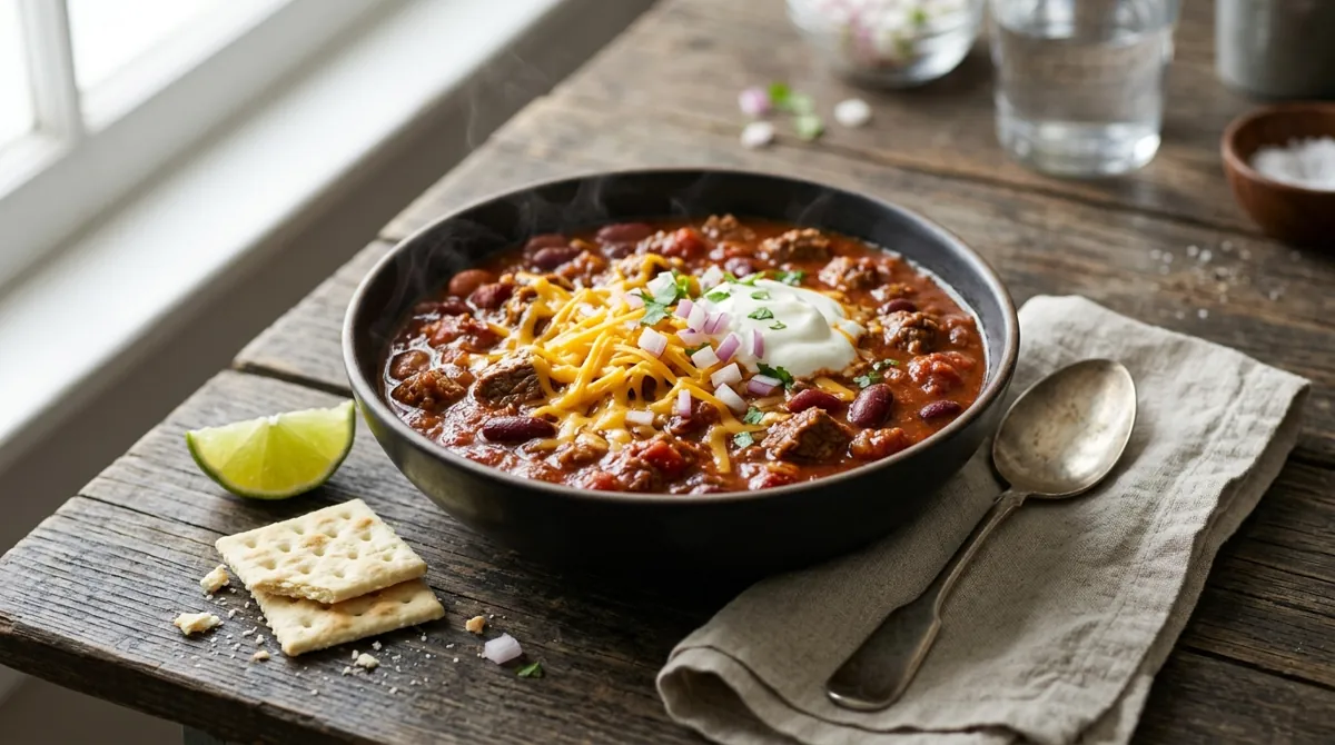 Chili con Carne with Beans