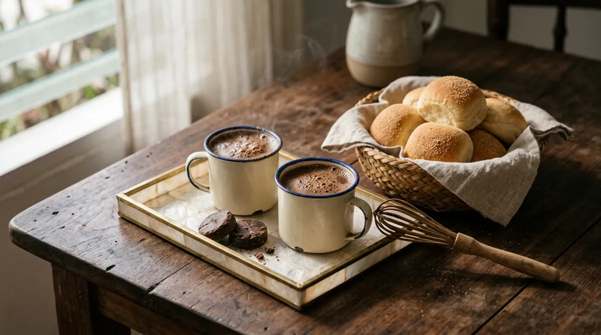 Filipino Tsokolate (Tablea Hot Chocolate)