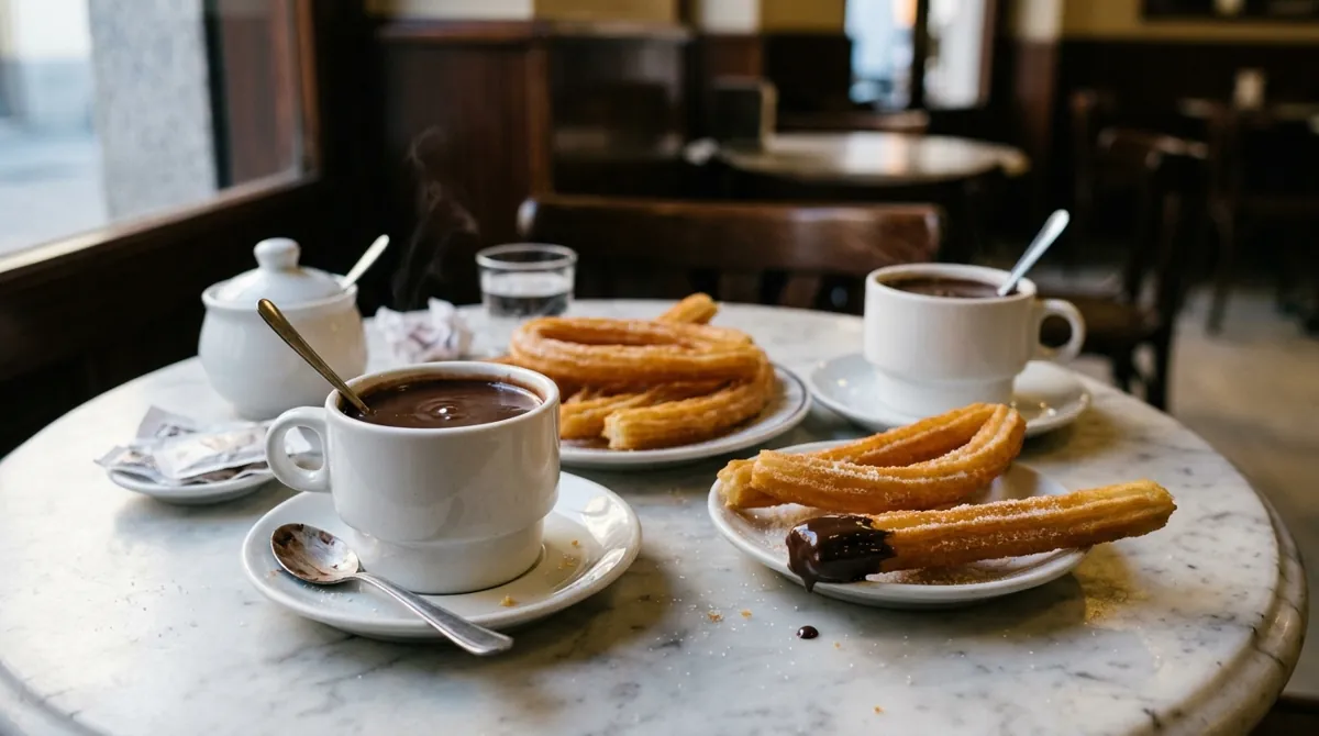 Spanish Chocolate a la Taza (for Churros)