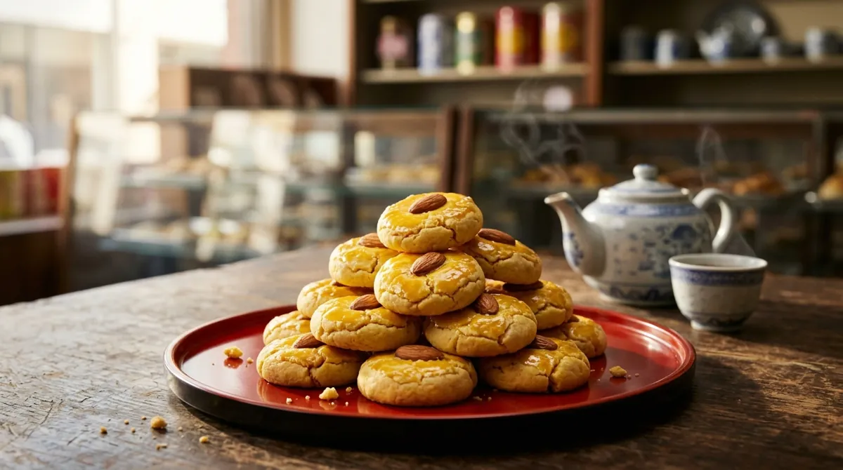 Chinese Almond Cookies