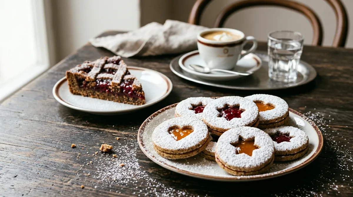 Linzer Augen (Linzer Cookies)