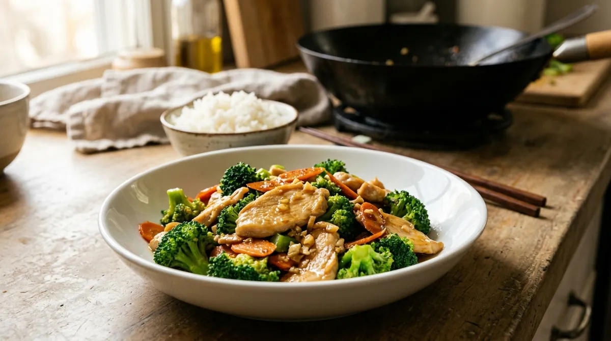 25-Minute Chicken and Broccoli Stir-Fry