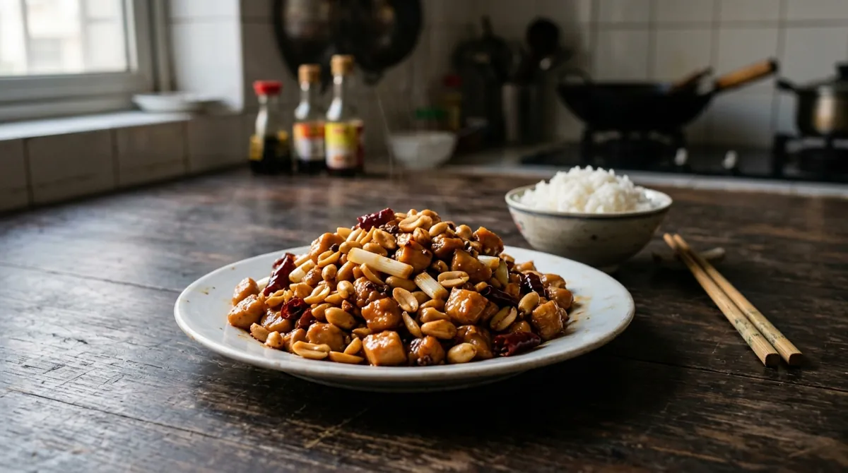 Gong Bao Ji Ding (Sichuan Kung Pao Chicken)