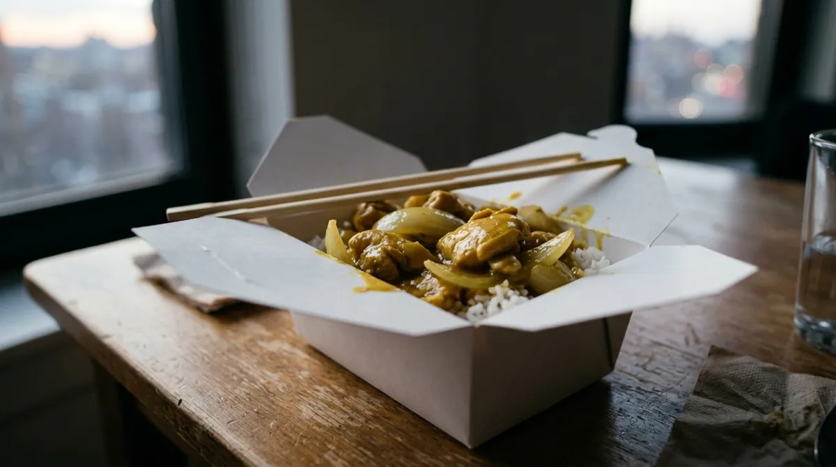 Takeout-Style Chinese Chicken Curry