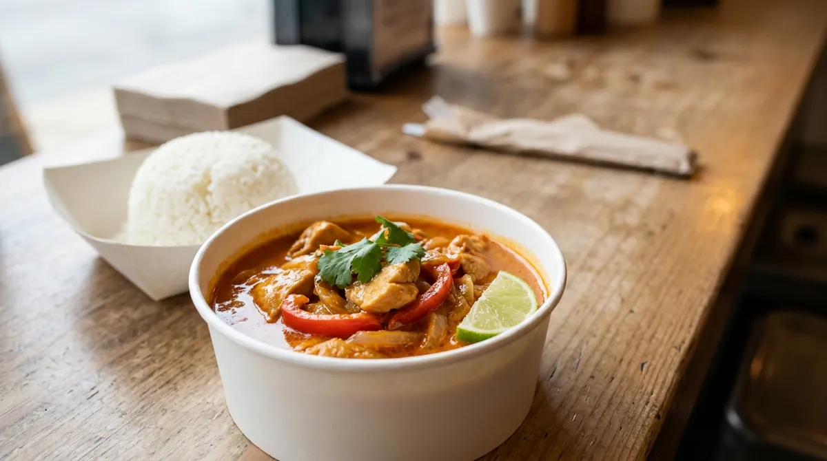 Takeout-Style Red Curry Chicken