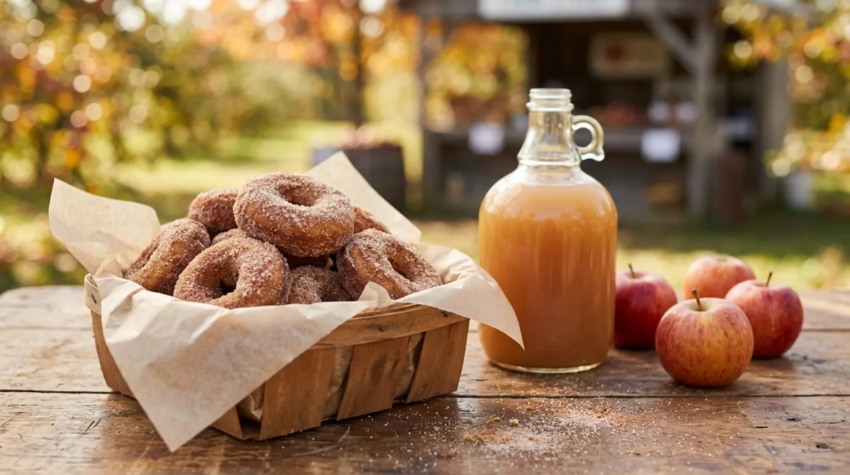 Apple Cider Doughnuts