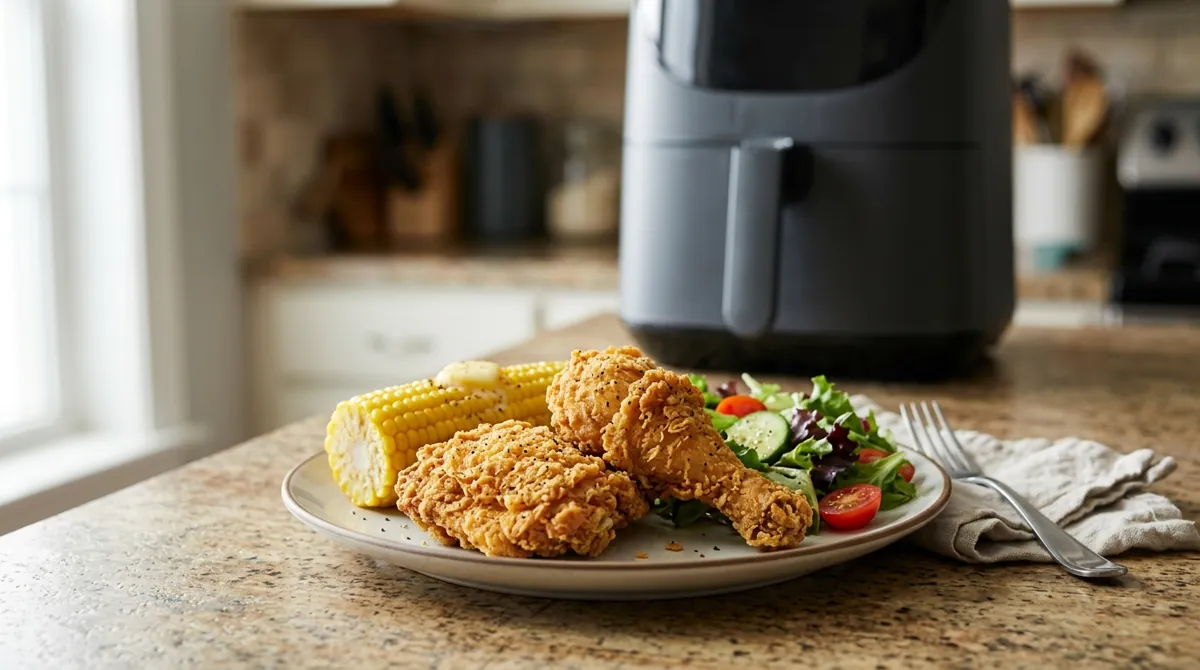Air-Fryer Fried Chicken