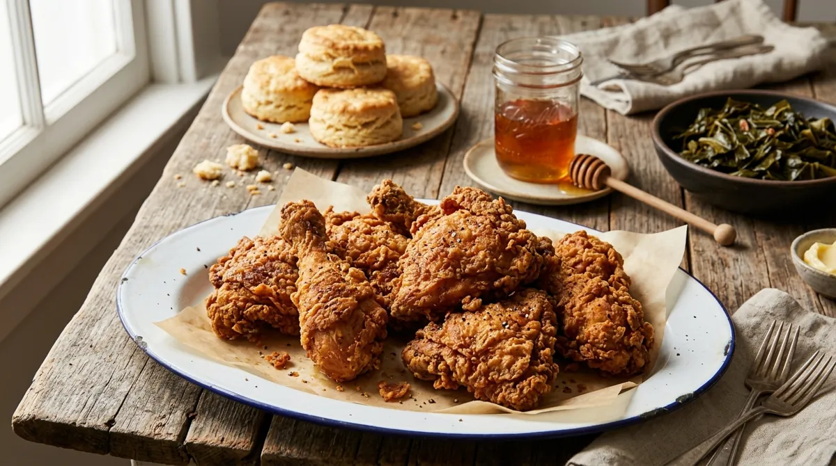 Southern Pan-Fried Buttermilk Chicken