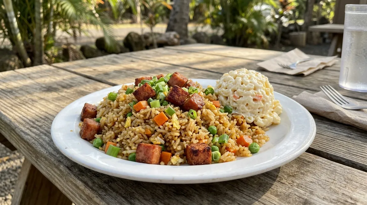 Hawaii-Style Spam Fried Rice