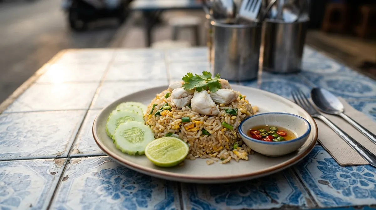 Thai Crab Fried Rice (Khao Pad Pu)