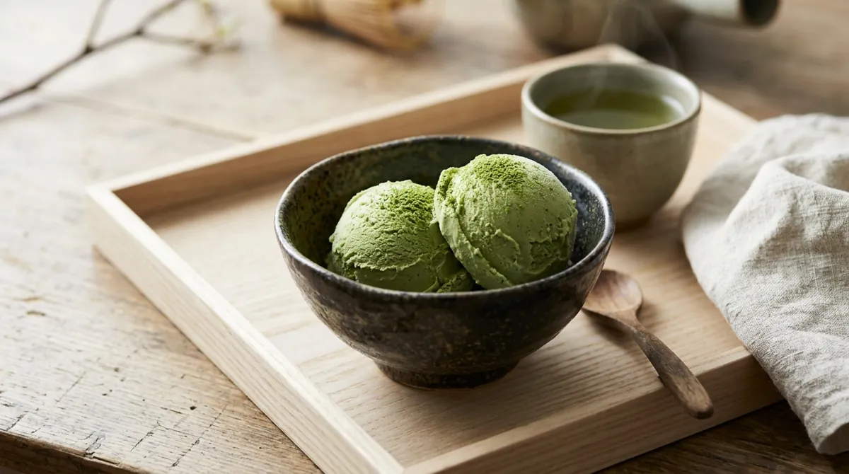 Japanese Matcha Ice Cream