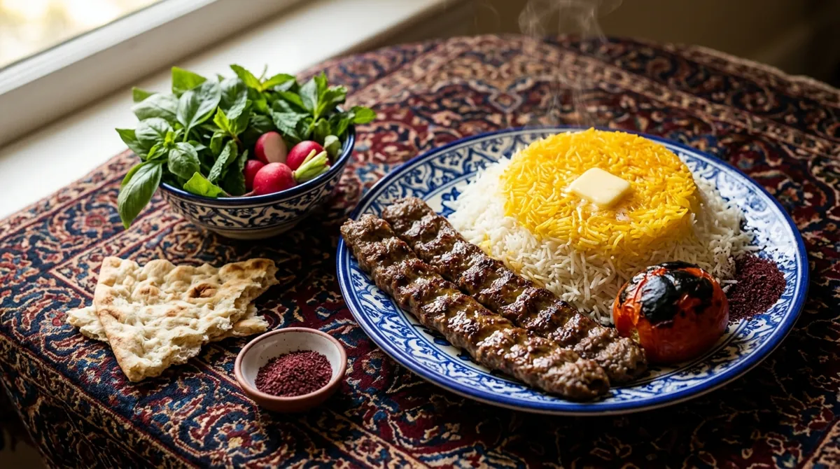Kabab Koobideh (Persian Ground Lamb and Beef Kebabs)