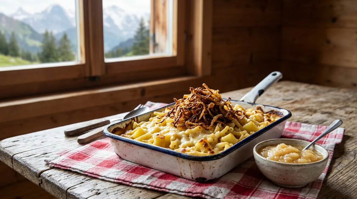 Älplermagronen (Swiss Alpine Macaroni)
