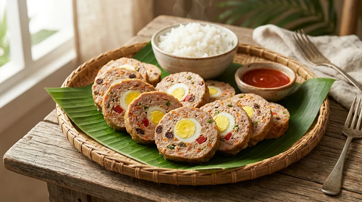Embutido (Filipino Steamed Meatloaf)
