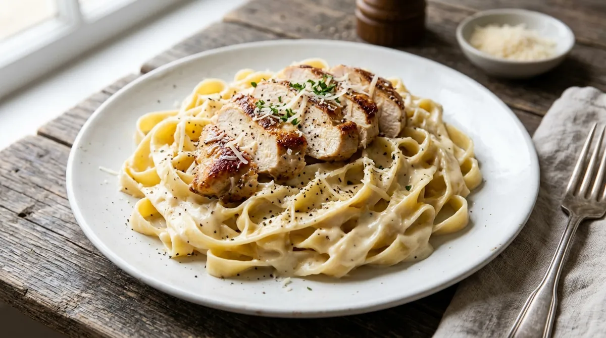 American Fettuccine Alfredo