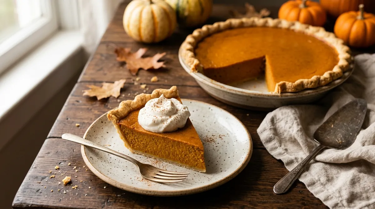 Classic American Pumpkin Pie