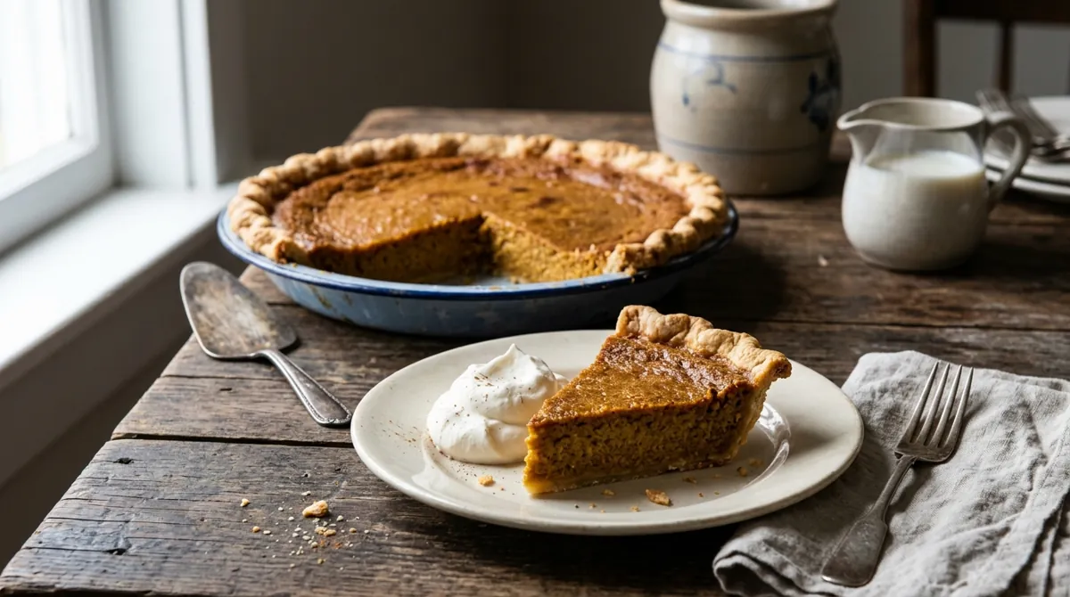 New England Squash Pie (Lydia Maria Child, 1832)