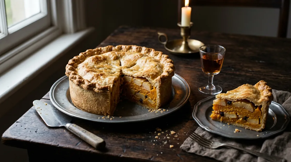 Pumpion Pie (Hannah Woolley's 17th-Century English Pumpkin Pie)