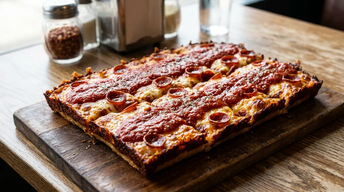 Detroit-Style Pizza