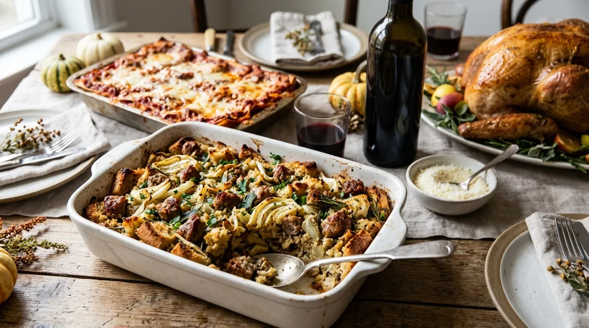 Italian-American Sausage and Fennel Stuffing