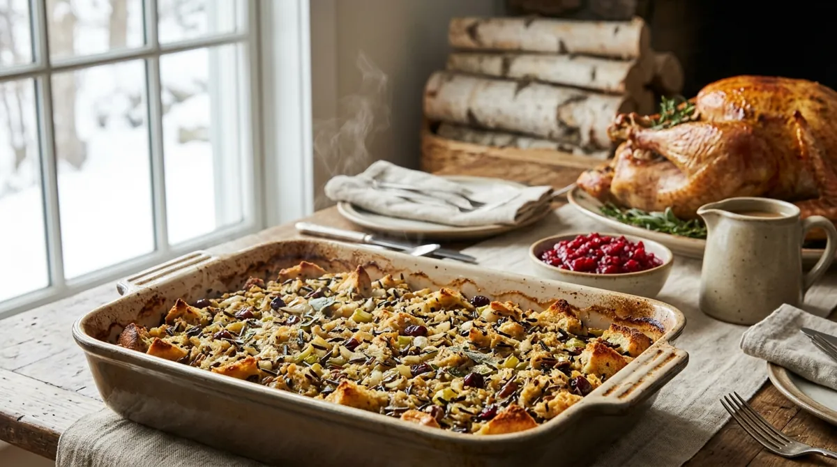 Wild Rice Dressing (Minnesota)