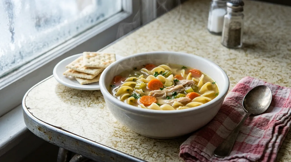 Classic American Chicken Noodle Soup