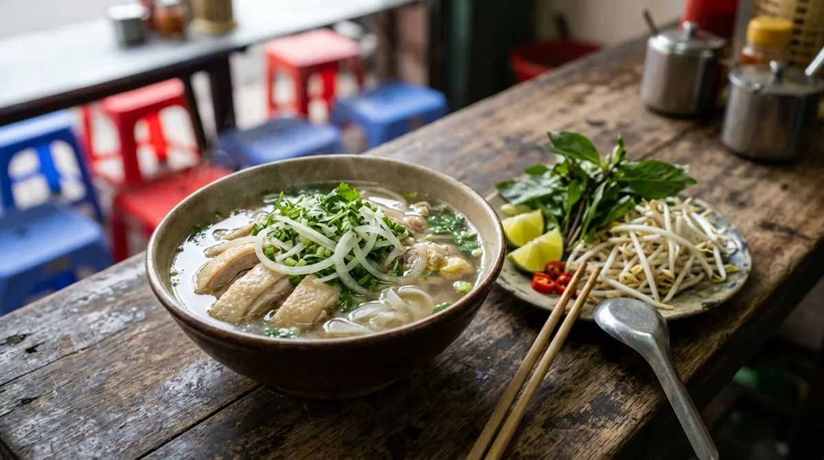 Pho Ga (Vietnamese Chicken Noodle Soup)