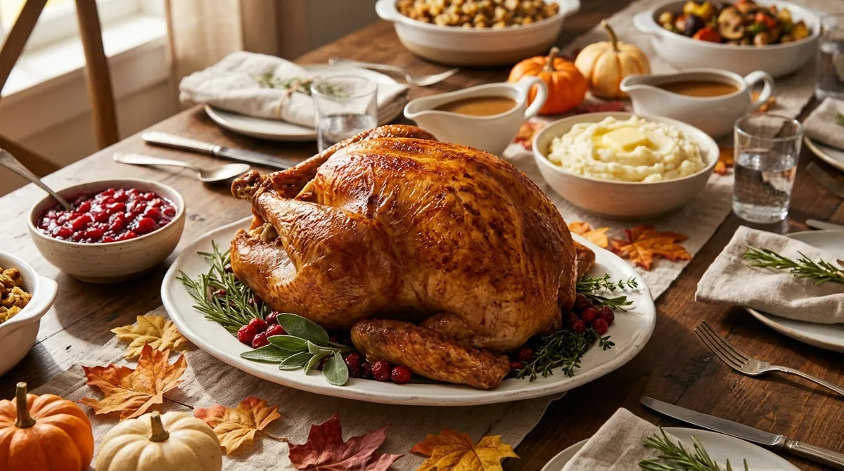 Classic Roast Thanksgiving Turkey