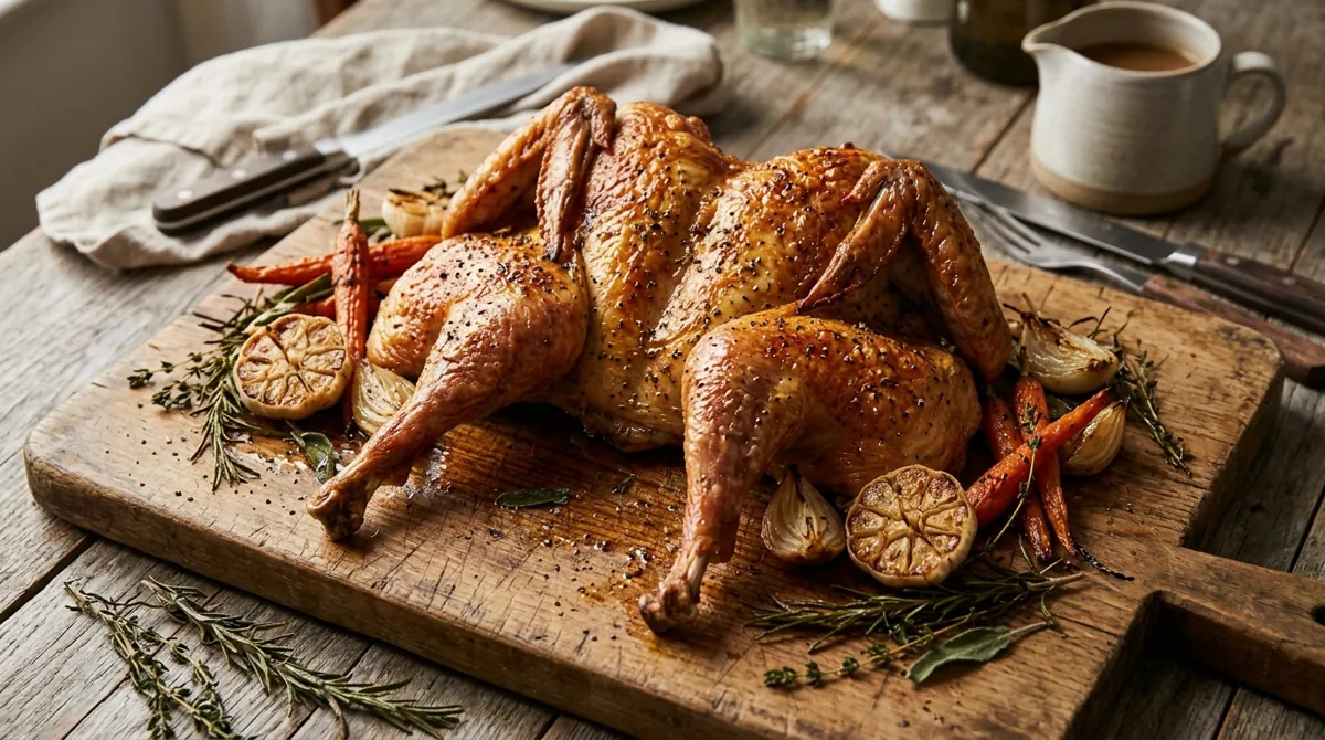Spatchcocked Roast Turkey
