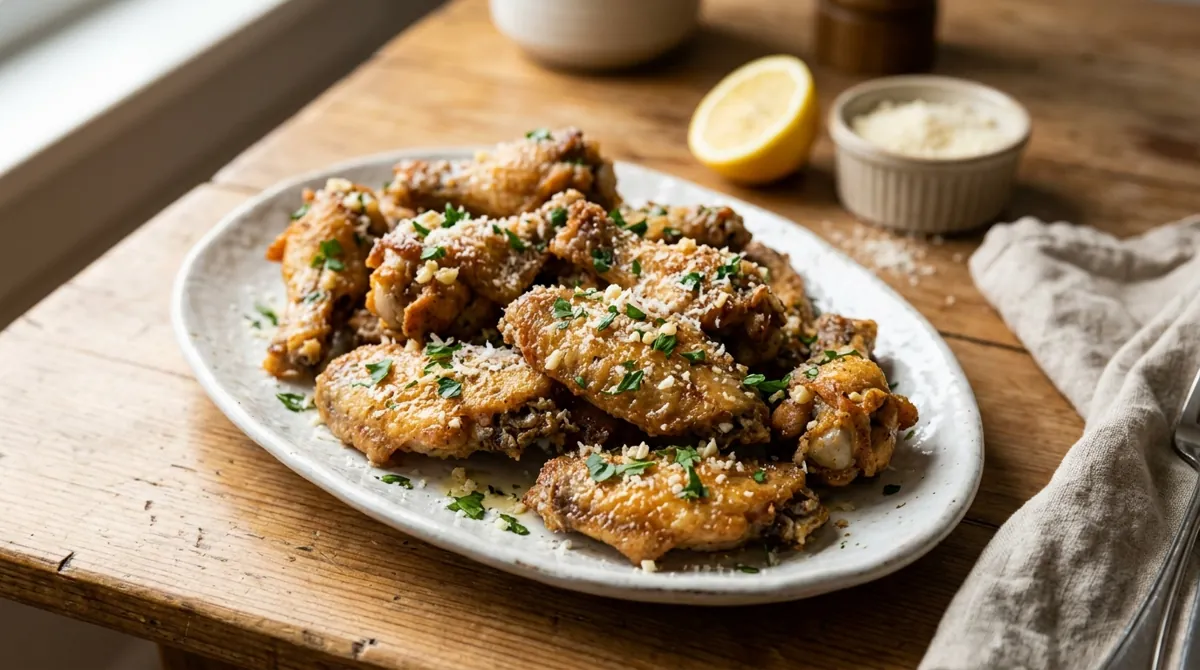 Garlic Parmesan Wings